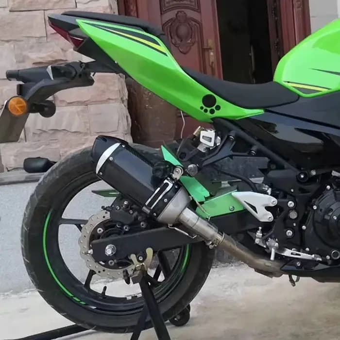 Accessoires de moto : Support de fixation pour silencieux arrière, protecteur de tuyau d'échappement, support de fixation de tuyau, bague de fixation, collier d'échappement