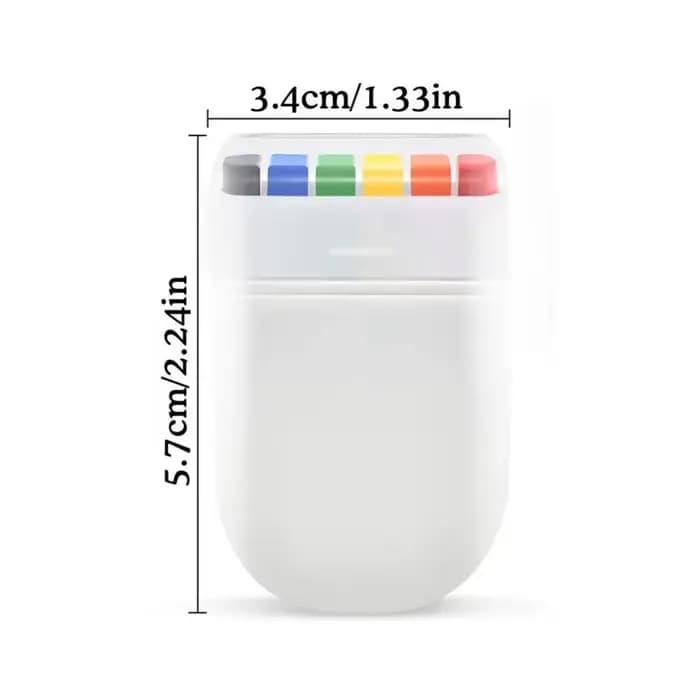 Accessoires de peinture DIY, bâton de peinture pour le visage arc-en-ciel, couleurs vives non toxiques, peinture pour le visage et le corps, soluble dans l'eau, peinture corporelle 6 couleurs