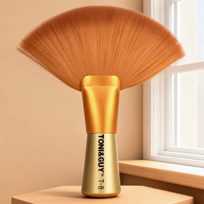 Brosse de balayage de cheveux à poils souples pour Salon de coiffure, avec poignée, idéale pour les barbiers et les coiffeurs pour balayer les tondeuses à cheveux