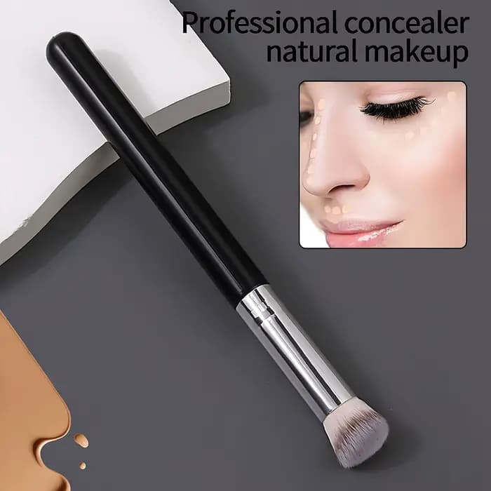 1 pinceau correcteur, pinceau blush rond