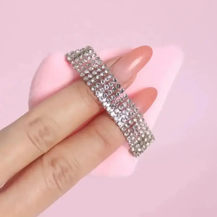 3 pièces rose Triangle poudre bouffée visage doux outil de maquillage éponge velours