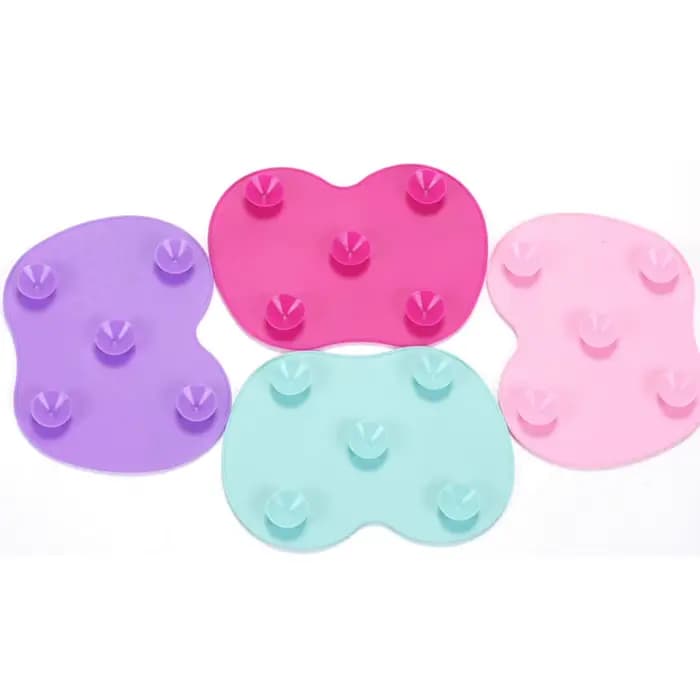 Outils de lavage de pinceaux de maquillage en silicone