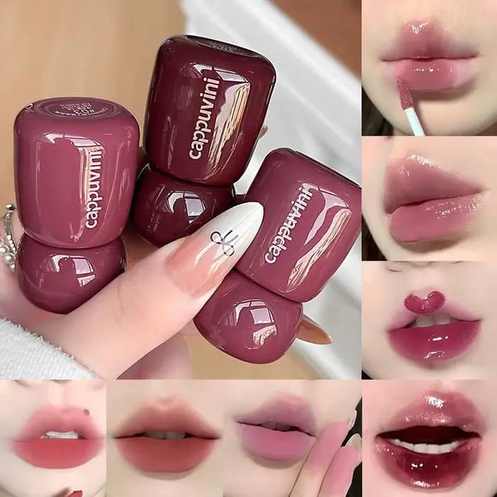 Gloss à lèvres mat et miroir