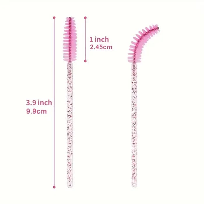 Ensemble de 20 pinceaux pour cils et sourcils – Non résistant à l'eau
