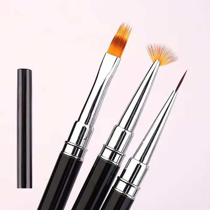 Pinceaux de précision pour nail art en acrylique