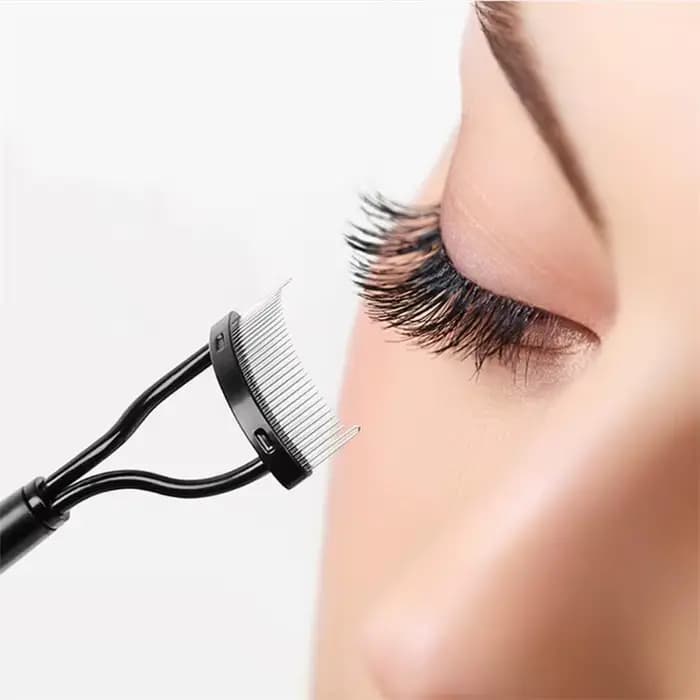 Recourbe-cils maquillage de beauté séparateur de cils pliable en métal brosse
