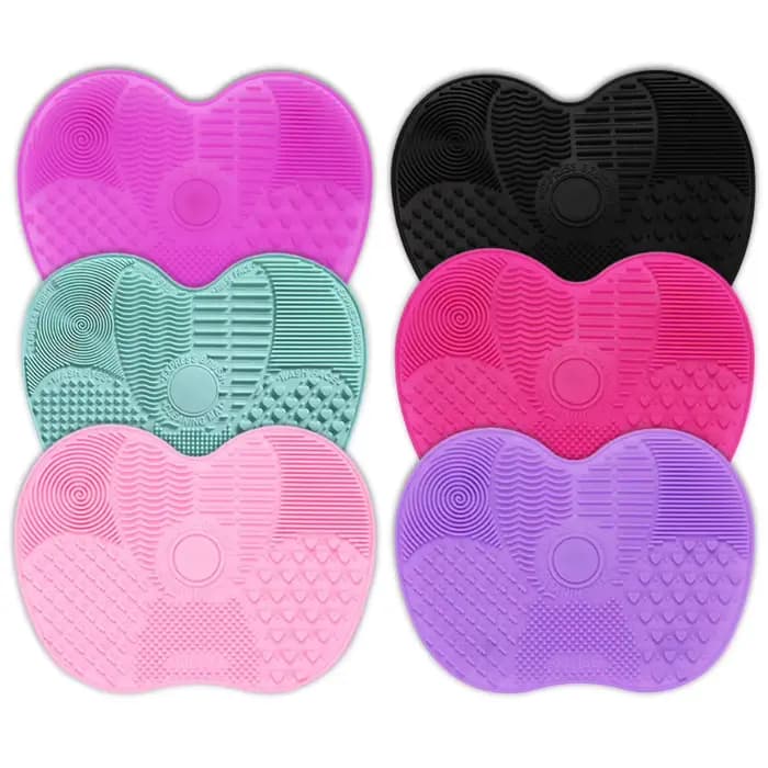 Outils de lavage de pinceaux de maquillage en silicone