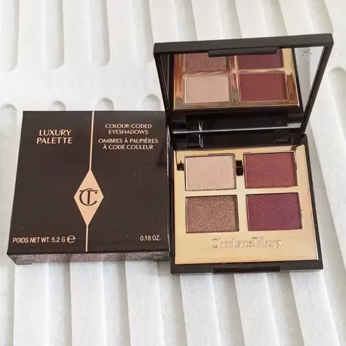 Nouvelle palette de fards à paupières quatre couleurs Charlotte Tilbury