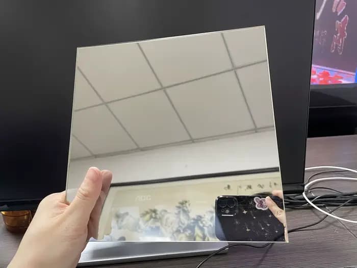 Miroir carré Double face en acrylique (PMMA)