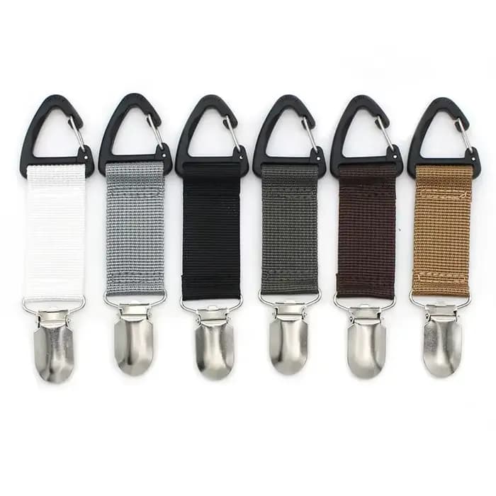 Chapeau Clip sur sac pour voyager suspendu sur sac à main sac à dos bagages porte-chapeau enfants adultes voyage en plein air accessoires de plage