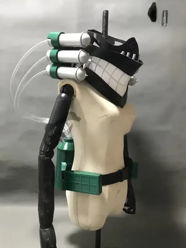 My foreAcademia HimATM Toga Cosplay Costume, Équipement d'arme, Accessoires de performance sur scène, Anime, Halloween, ixde Noël