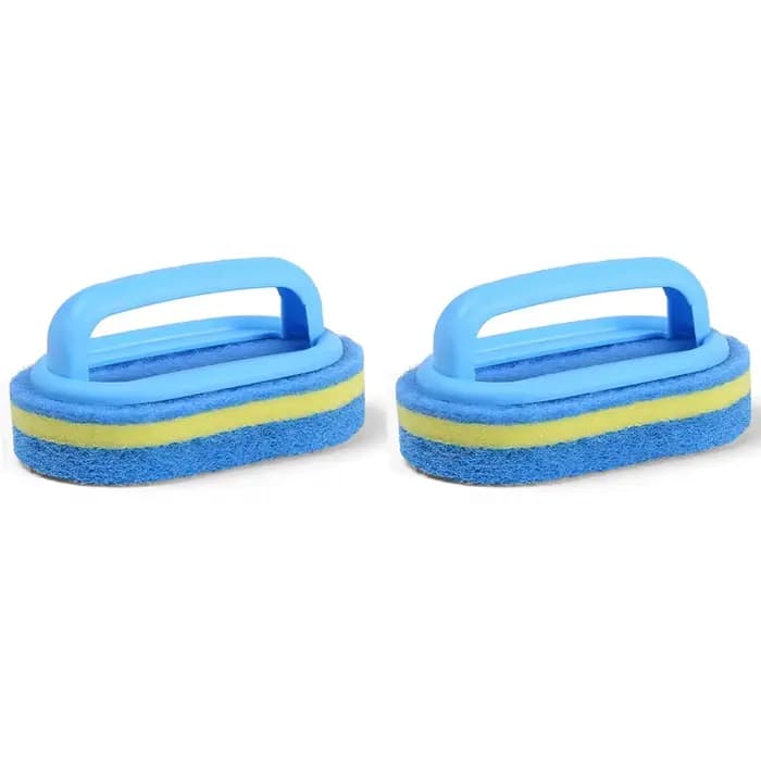 Brosse de nettoyage en éponge avec manche