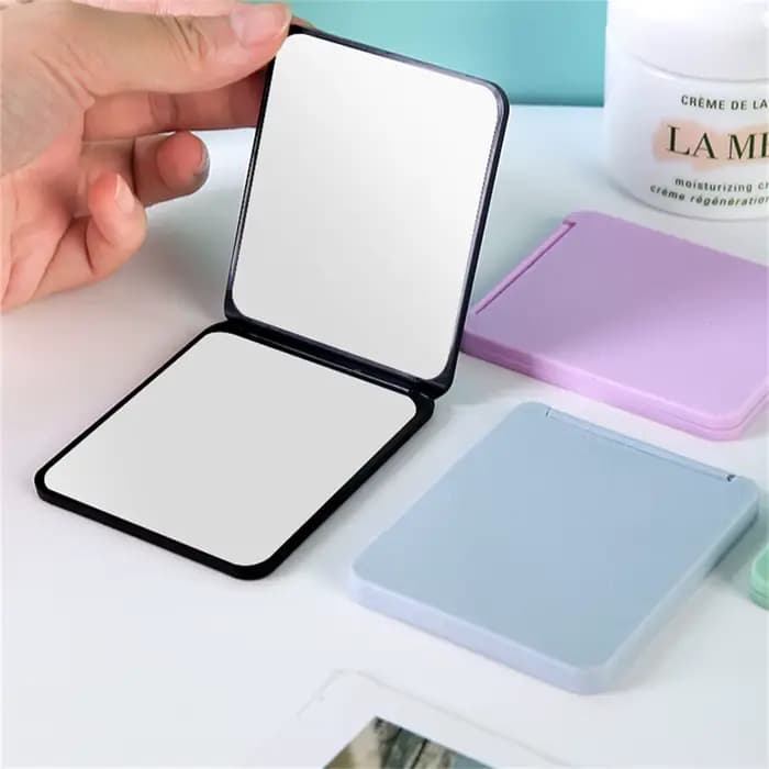Miroir de Maquillage Pliant Portable de Haute Qualité