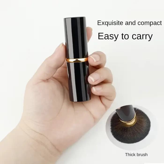 Pinceaux de maquillage rétractables pour femme