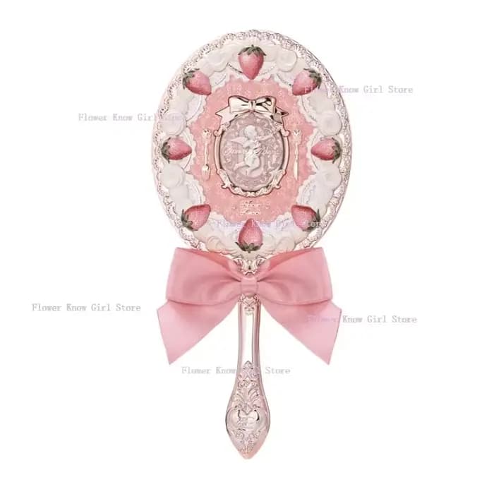 Flower Knows – miroir à main cupidon aux fraises