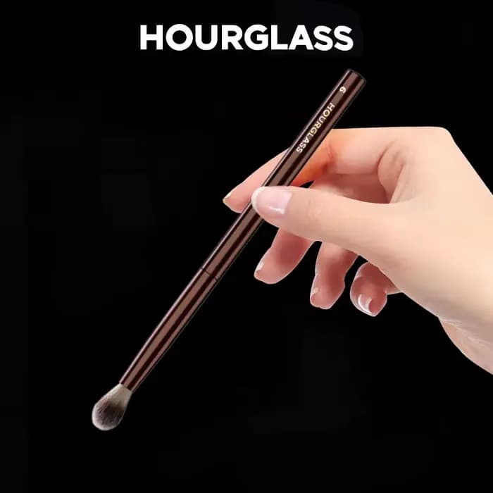 Pinceau de maquillage sablier-brush mélangeur conique No.6 brosse à cheveux en fibres douces et respectueuses de la