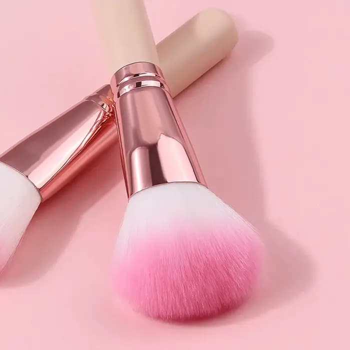 Pinceau à lèvres Vitality Girl - Manche en bois rose