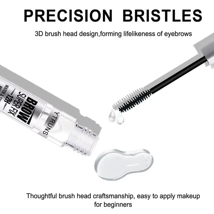Gel à sourcils imperméable – Anti-taches, tenue longue durée pour un look naturel – Cadeau idéal pour la Saint-Valentin et la fête des mères pour les femmes