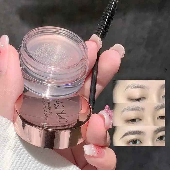 Savon tridimensionnel pour façonner les sourcils, Texture du Gel, crée des sourcils naturels, crème coiffante, imperméable, maquillage à séchage rapide