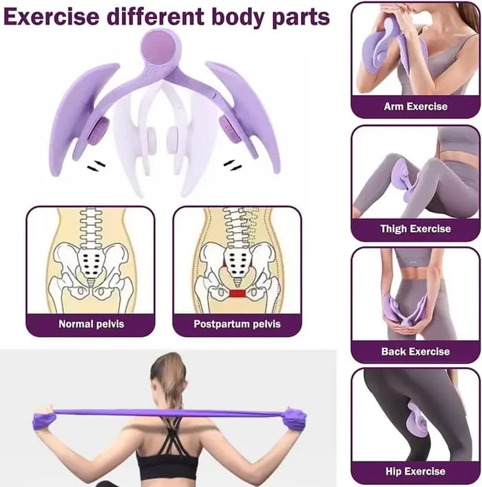 Entraîneur musculaire du plancher pelvien, pour la récupération post-partum, l'entraînement des jambes et des fesses, 1 pièce