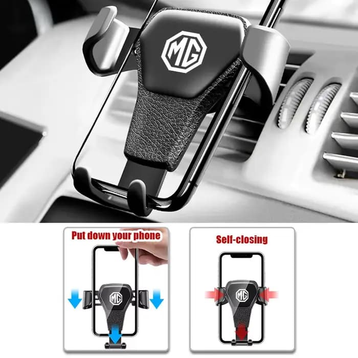 Support de téléphone pour voiture, Clip de ventilation sur GPS, accessoires pour MG ZS MG4 MG5 MG7 MG3 MG6 HS Cyberster Hector Gloster ES5 ZST EZS