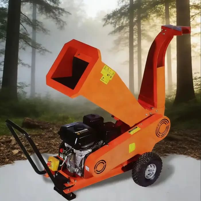 Broyeur de bois personnalisé pour usage domestique, pour l'élimination des branches et des feuilles de jardin, broyeur de bois de grande capacité pour branches humides et sèches