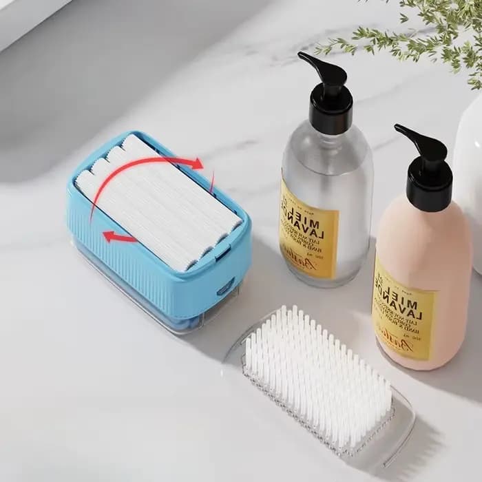 Brosse à linge multifonctionnelle à poils doux pour le nettoyage de la maison, brosse à chaussures, brosse à vêtements, ensemble de brosses à savon simple