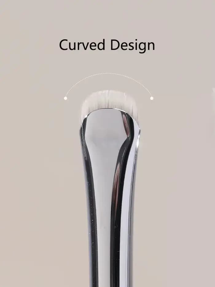 Pinceaux de maquillage pour les yeux incurvés