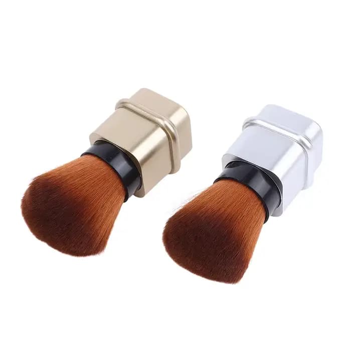 Pinceau de maquillage de voyage rétractable