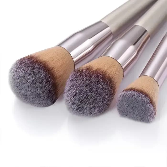 Pinceaux de maquillage Champagne pour femmes