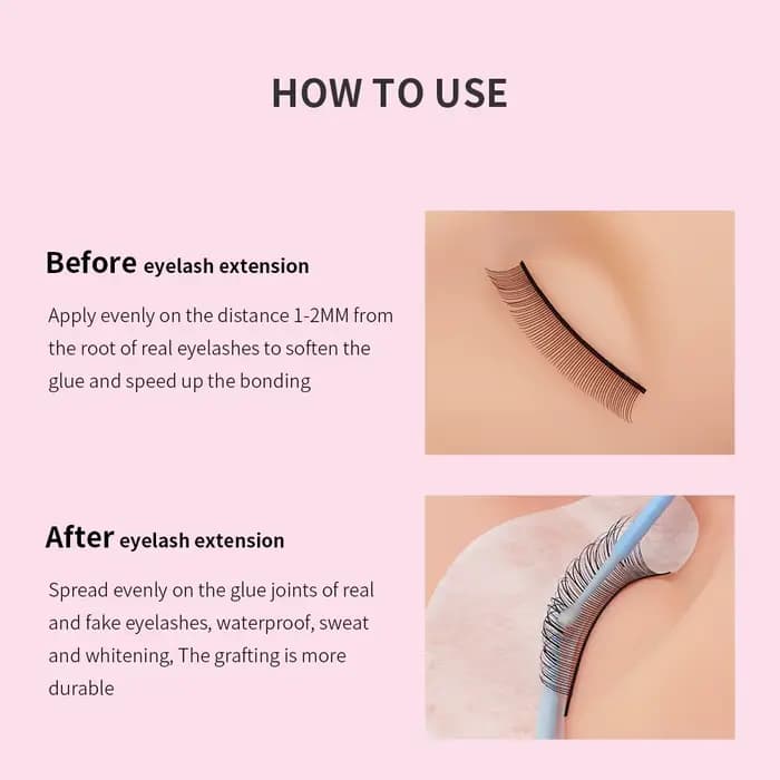 GLAMLASH 10 ml/15 ml Super Bonder agent de fixation pour Extensions de cils apprêt