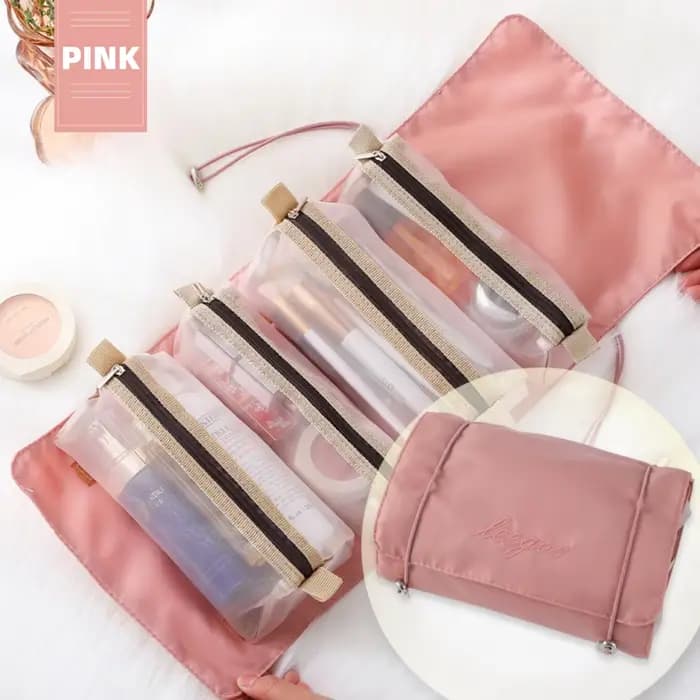 Sac de maquillage de voyage portable multifonctionnel