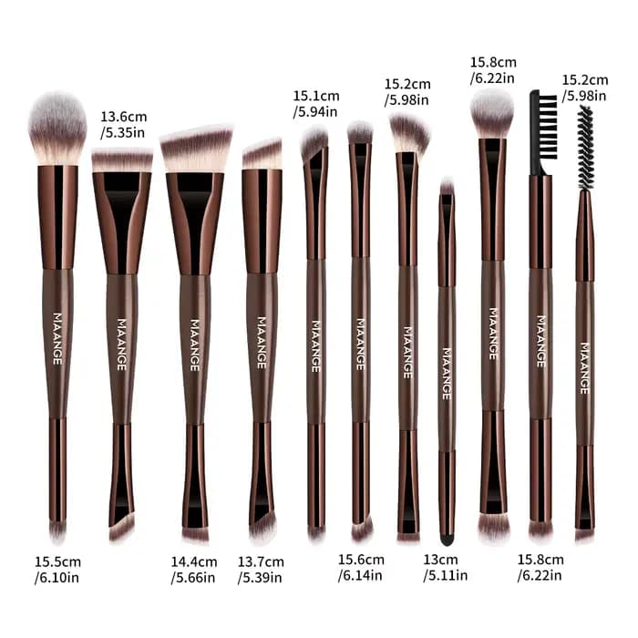 MAANGE – pinceaux de maquillage à double tête