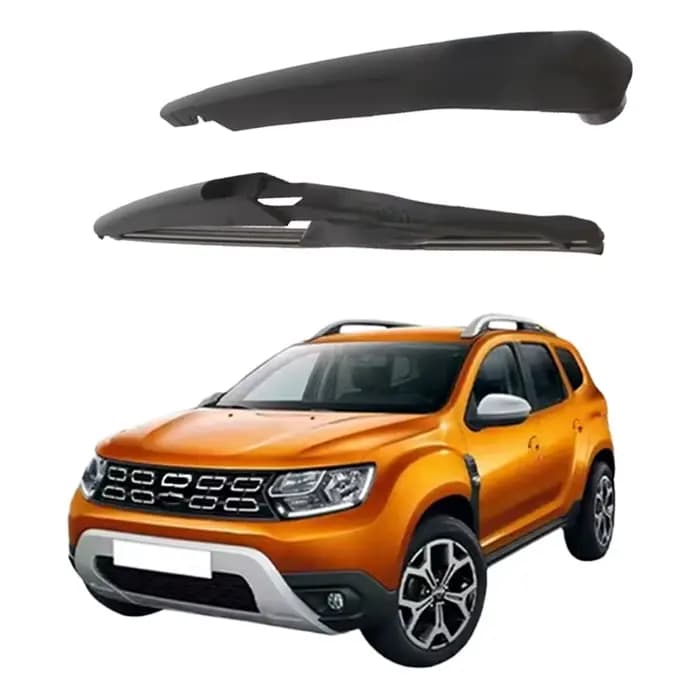 Pour Dacia Duster 2018 2019 et après, ensemble de bras d'essuie-glace arrière, pare-brise arrière