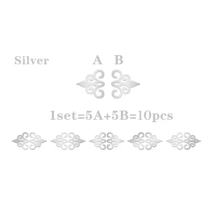 Autocollants muraux en dentelle alertes onale miroir acrylique 3D