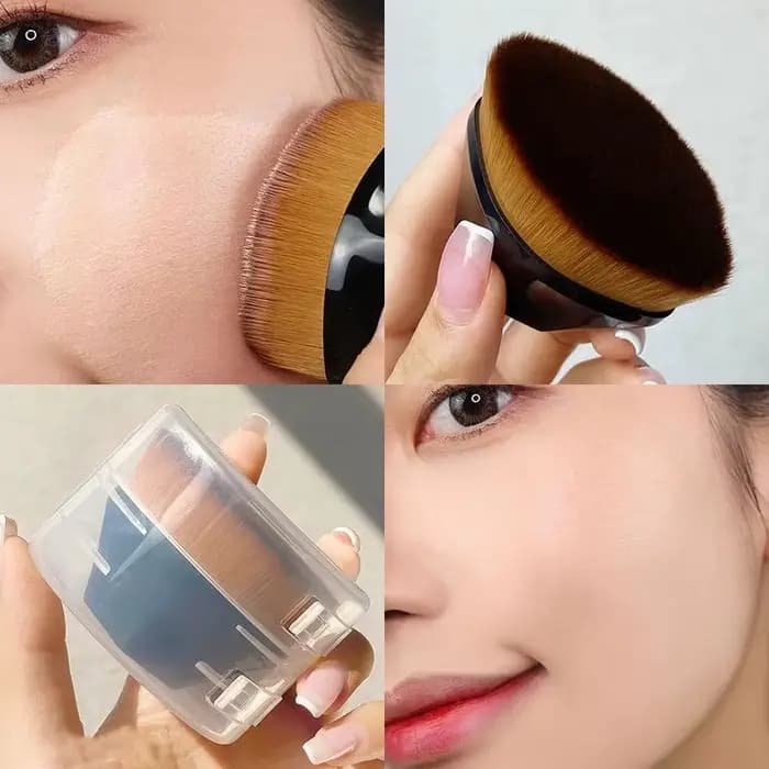 1 pinceau de maquillage magique aux couleurs macaron