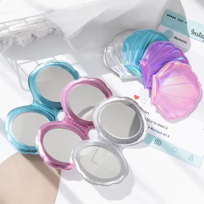 REPLLALaser-Miroir de Maquillage en Forme de Coquille