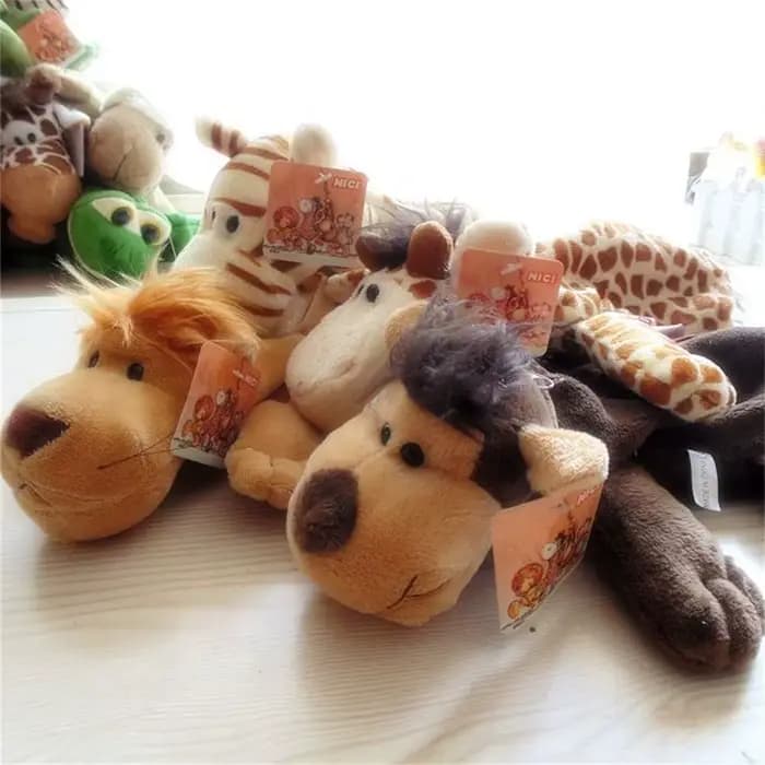 Trousse à crayons Kawaii Animal de la forêt en peluche mignonne