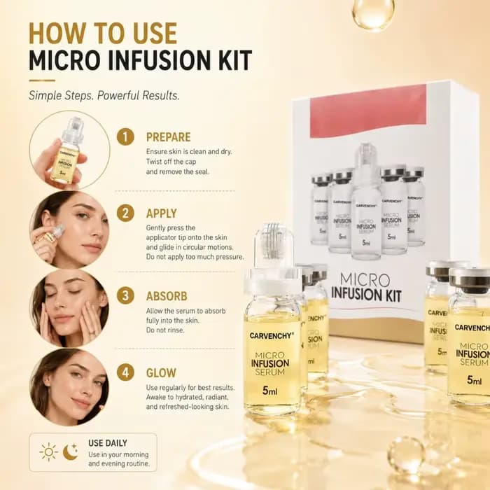 Kit de sérum coréen au collagène micro-molécule et à l'acide hyaluronique