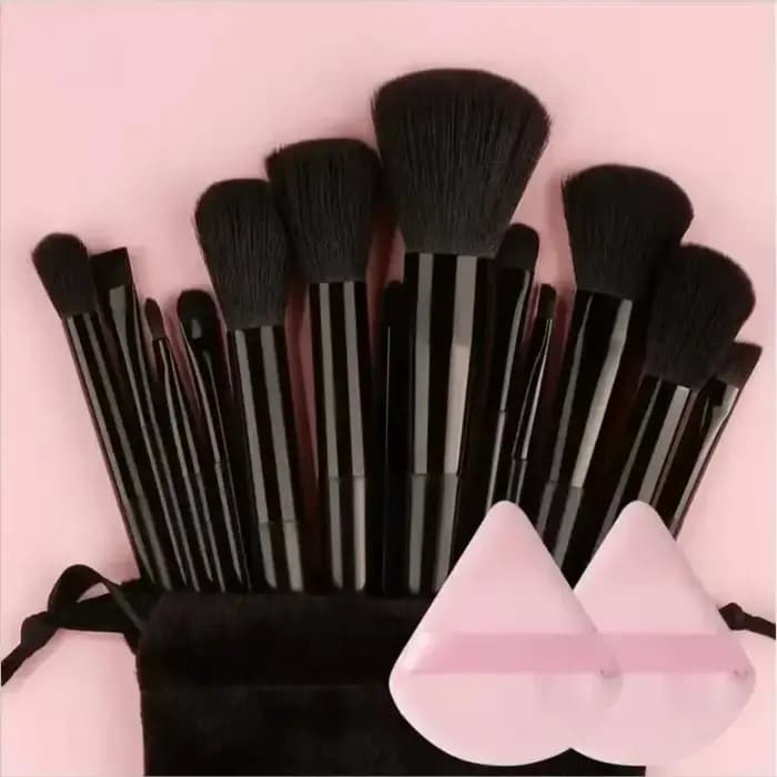 Ensemble de pinceaux de maquillage professionnels