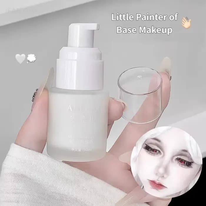 Fond de Teint Liquide Blanc Mat Couvrance Modulable