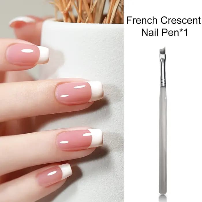 Pinceau de peinture triangulaire pour ongles