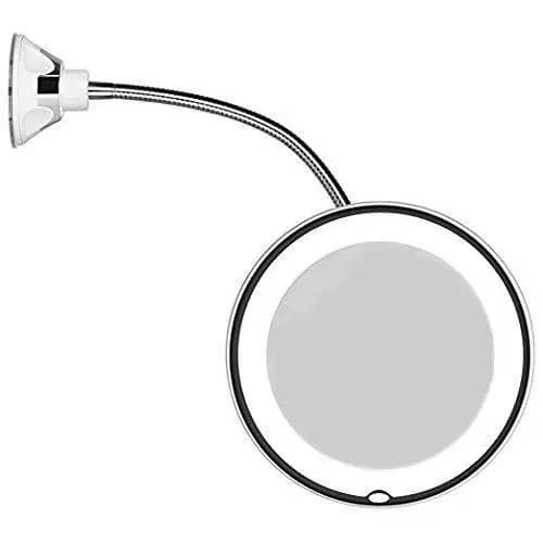 Miroir de maquillage 4.2 par LED grossissant 10x