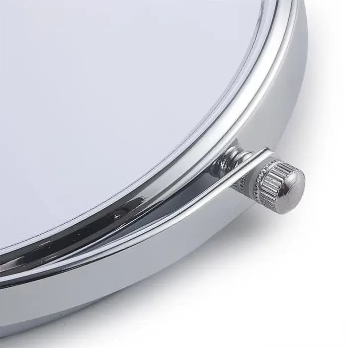 Miroir de maquillage en laiton Antique 3X