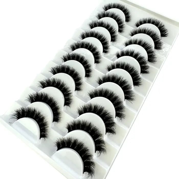 MKYDCG nouveau 10 paires 3D vison cils Faux