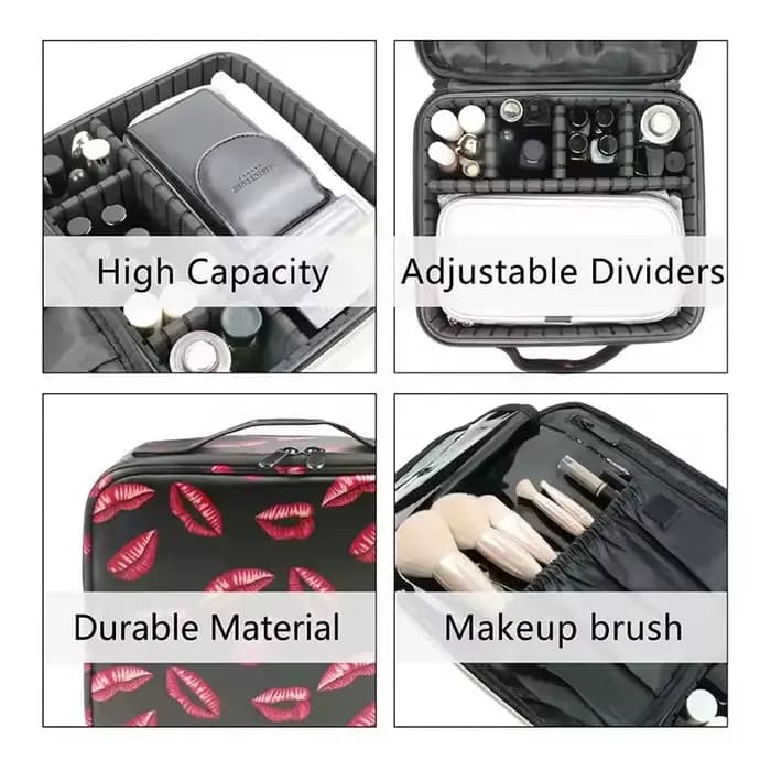 Trousse de maquillage professionnelle portable