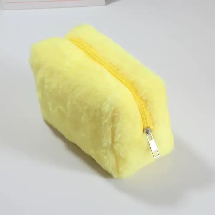 Boîte à maquillage en peluche pour fille