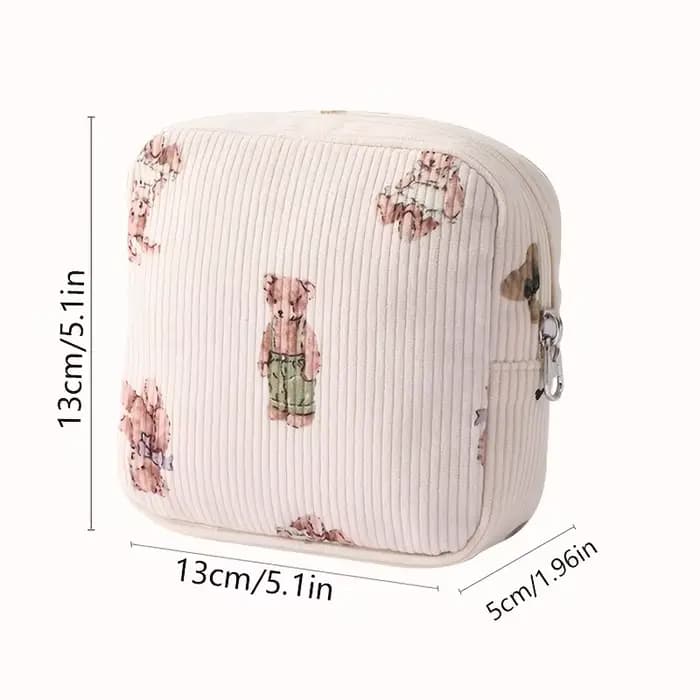 Petite trousse de maquillage mignonne pour sac à main