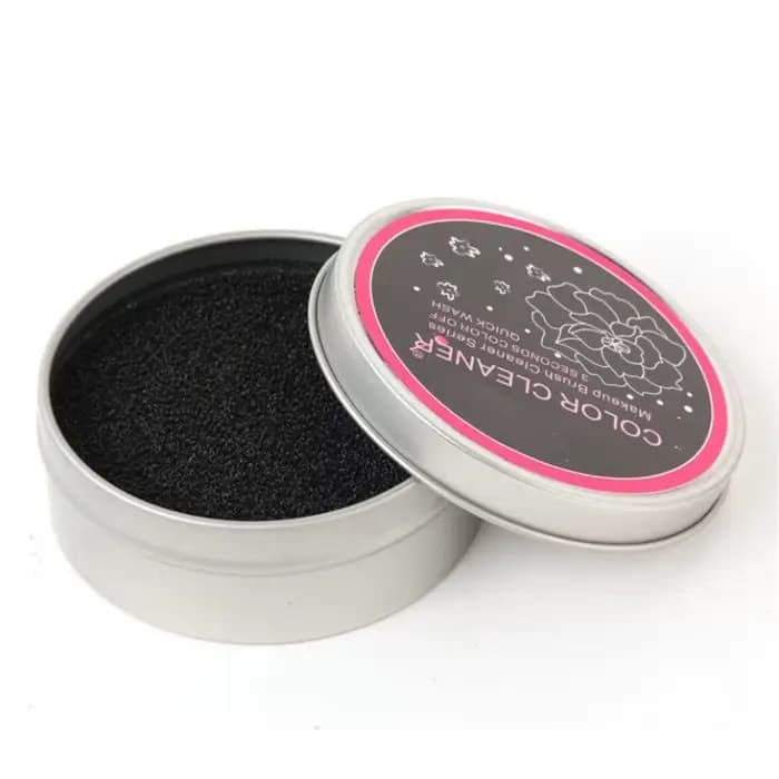 Etui de nettoyage des pinceaux à maquillage