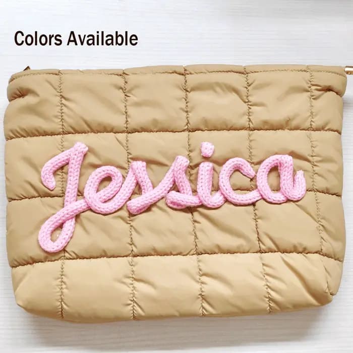 Pochette à maquillage personnalisée